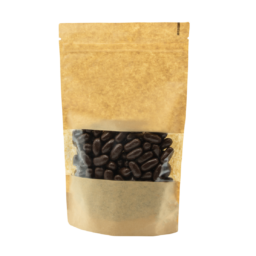 Skórka pomarańczy w czekoladzie deserowej w opakowaniu strunowym z okienkiem