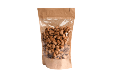 Orzechy nerkowca w karmelu w opakowaniu strunowym z okienkiem