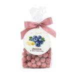 jagody w czekoladzie bialej z porzeczka