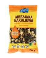 Mieszanka bakaliowa z karmelizowaną dynią i słonecznikiem