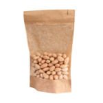 Migdały w czekoladzie białej z maliną liofilizowaną w opakowaniu strunowym z okienkiem