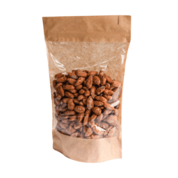 Migdały prażone w karmelu w opakowaniu strunowym z okienkiem