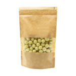 Orzechy laskowe w białej czekoladzie w opakowaniu strunowym z okienkiem