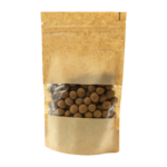 Orzechy laskowe w czekoladzie mlecznej z cynamonem w opakowaniu strunowym z okienkiem