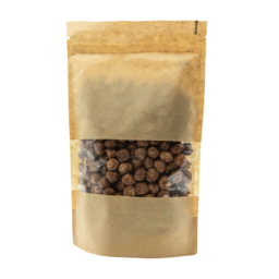 Orzechy laskowe prażone w karmelu w opakowaniu strunowym z okienkiem