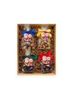 Zestaw prezentowy dla dziadków - truskawki, skórki pomarańczy, agrest, wiśnie