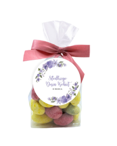 Migdały w czekoladzie tęczowa kraina