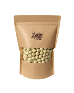 Maliny liofilizowane w czekoladzie białej