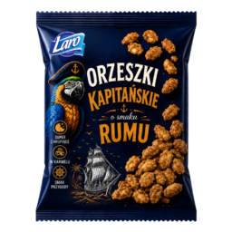 orzeszki ziemne w karmelu o smaku rumu